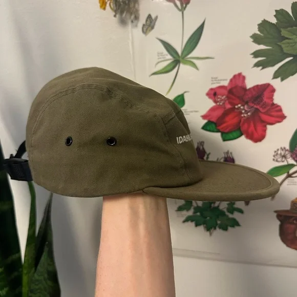 ❌SOLD❌ parks project • green camper hat idaho fly fishing nature wilderness - Picture 2 of 3